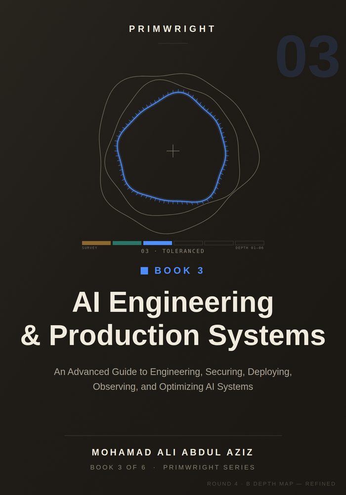 Cover of Primwright: AI Engineering & Production Systems — Book 3 of the Primwright series