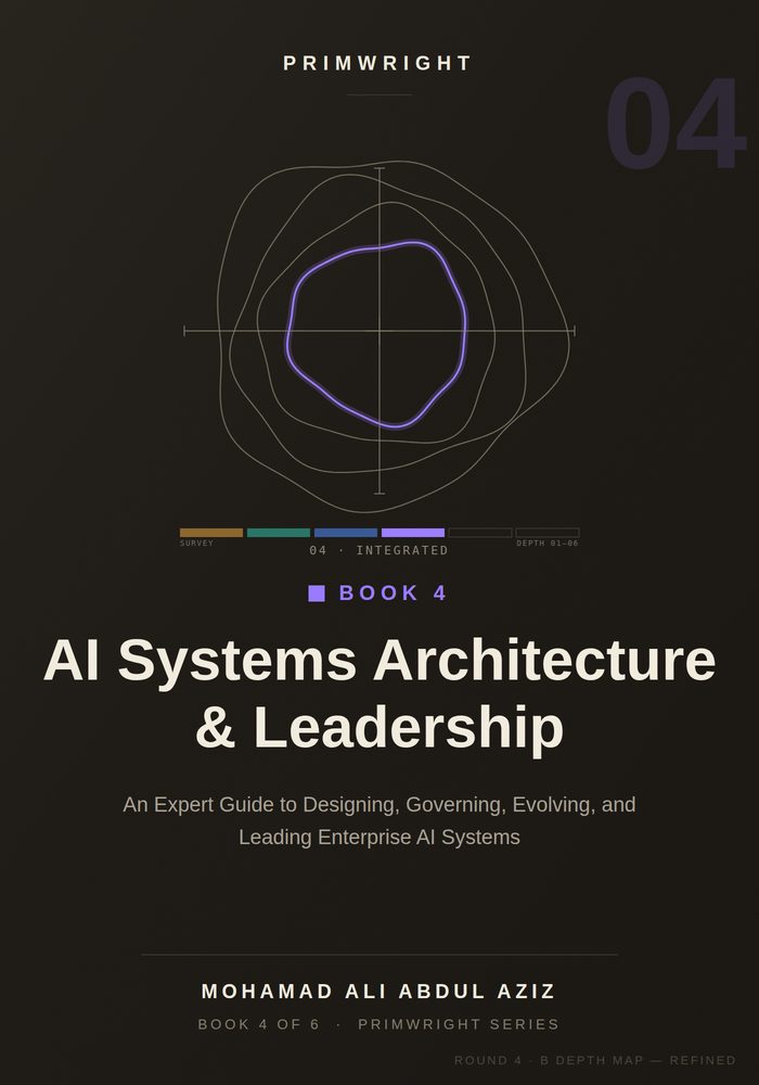 Cover of Primwright: AI Systems Architecture & Leadership — Book 4 of the Primwright series